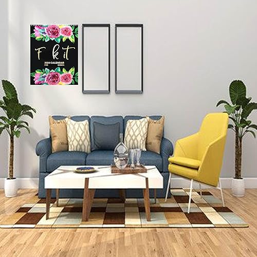 Miniatura 7 de Calendario 2024 para mujeres cansadas y con culo  Calendario de mujeres cansadas  Calendario de Fuck It, calendario de pared para cansado, divertido