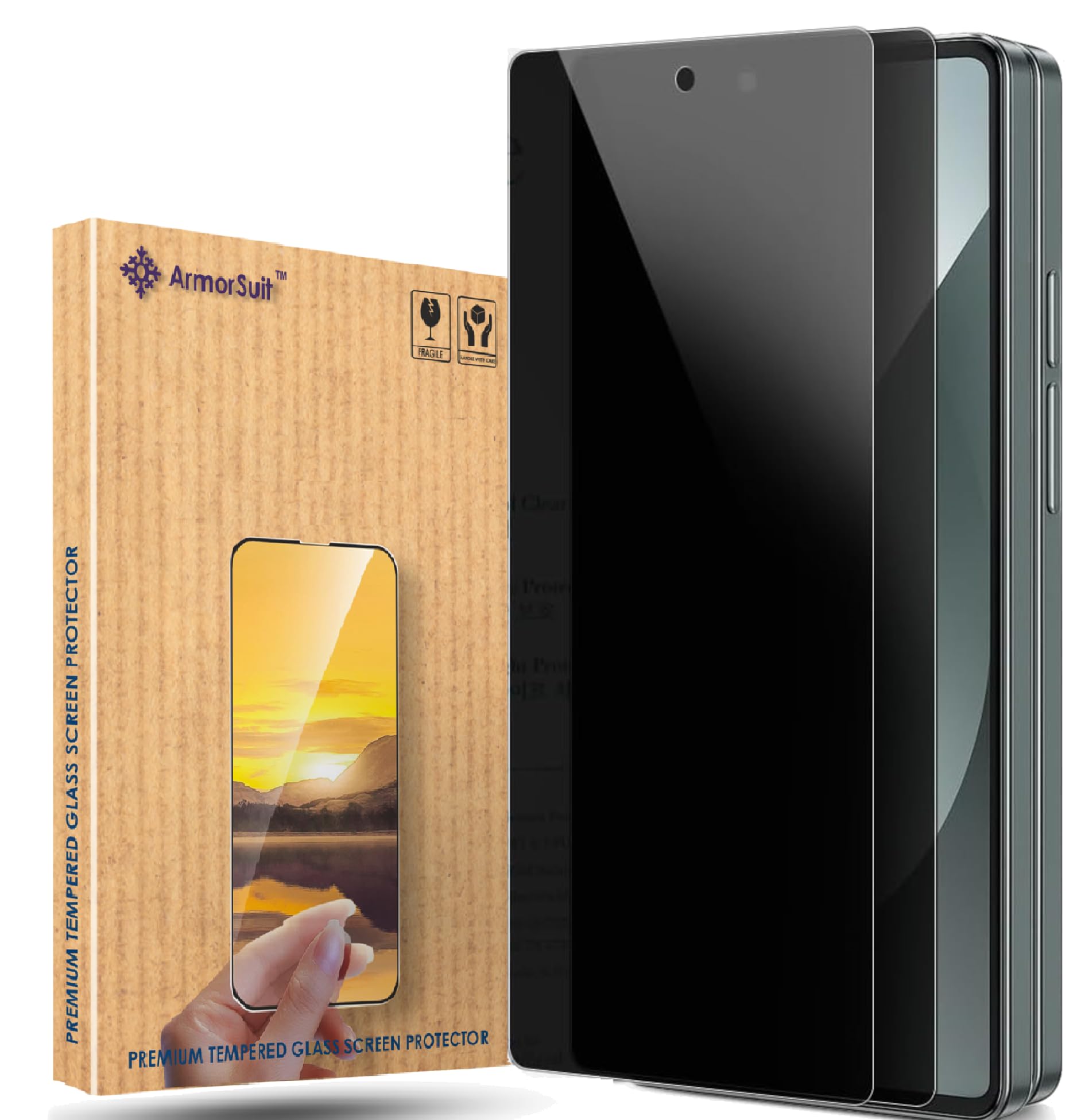 ArmorSuit 2 Pack Anti-Spy Privacy Tempered Glass Screen Protector Guard for Pixel 10, Pixel 10 Pro, Pixel 9 and Pixel 9 Pro, Pixel 11 Pro / Pixel11 (6.3 Inch) — Amazon image 16