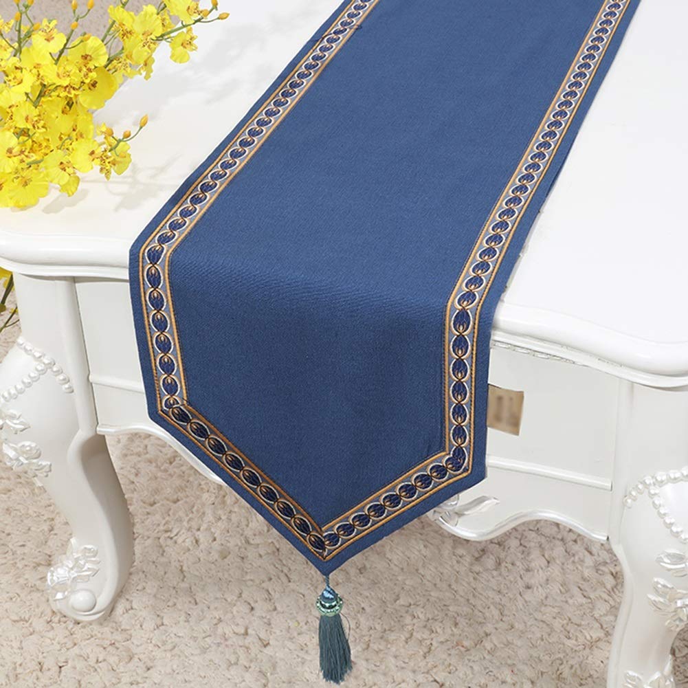 Chemin de table maison restaurant nappe tapis long MU - 3