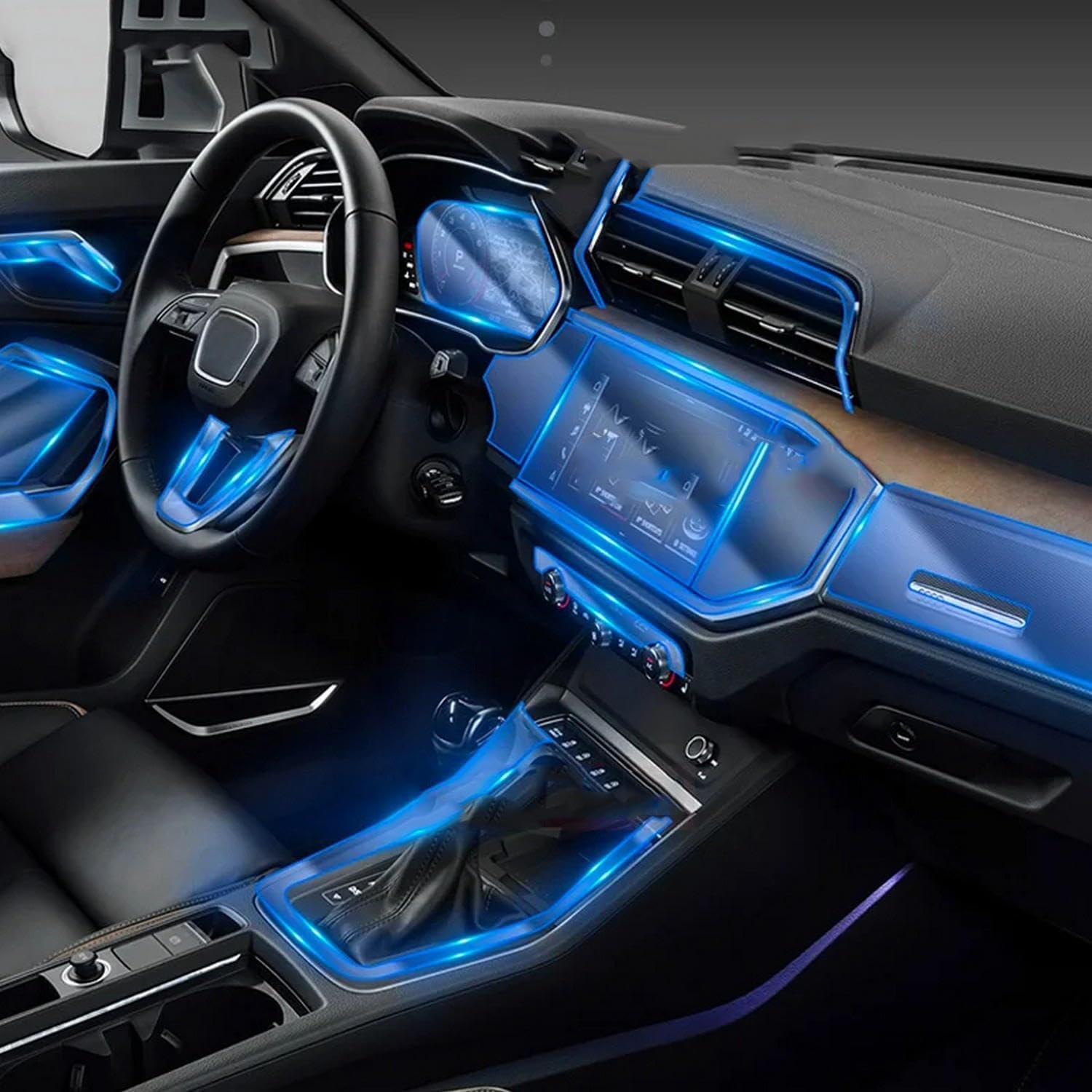 Film TPU anti-rayures pour console centrale Audi Q3 F3 G2B