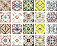 Vista 19 de Azulejos Adhesivos Despegar y Pegar Estilo Azulejo Español Portugués para Salpicadero Juego de 20 piezas (3.9_B)