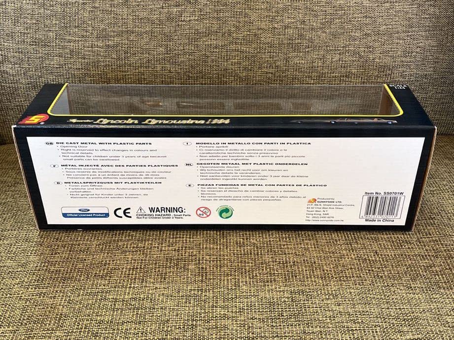 Amazon | 未開封 1/24 リンカーンリムジン 1996 ホワイト SUNNYSIDE