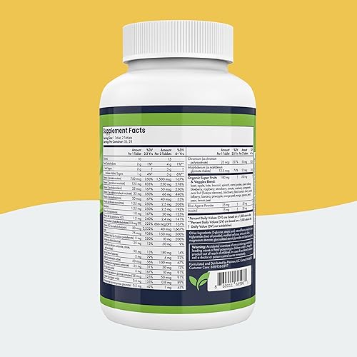 Miniatura 6 de Super Vites® - Multivitamínico para niños, tabletas masticables, sin gluten, sin soja, sin lácteos y sin conservantes con 28 súper frutas y verduras