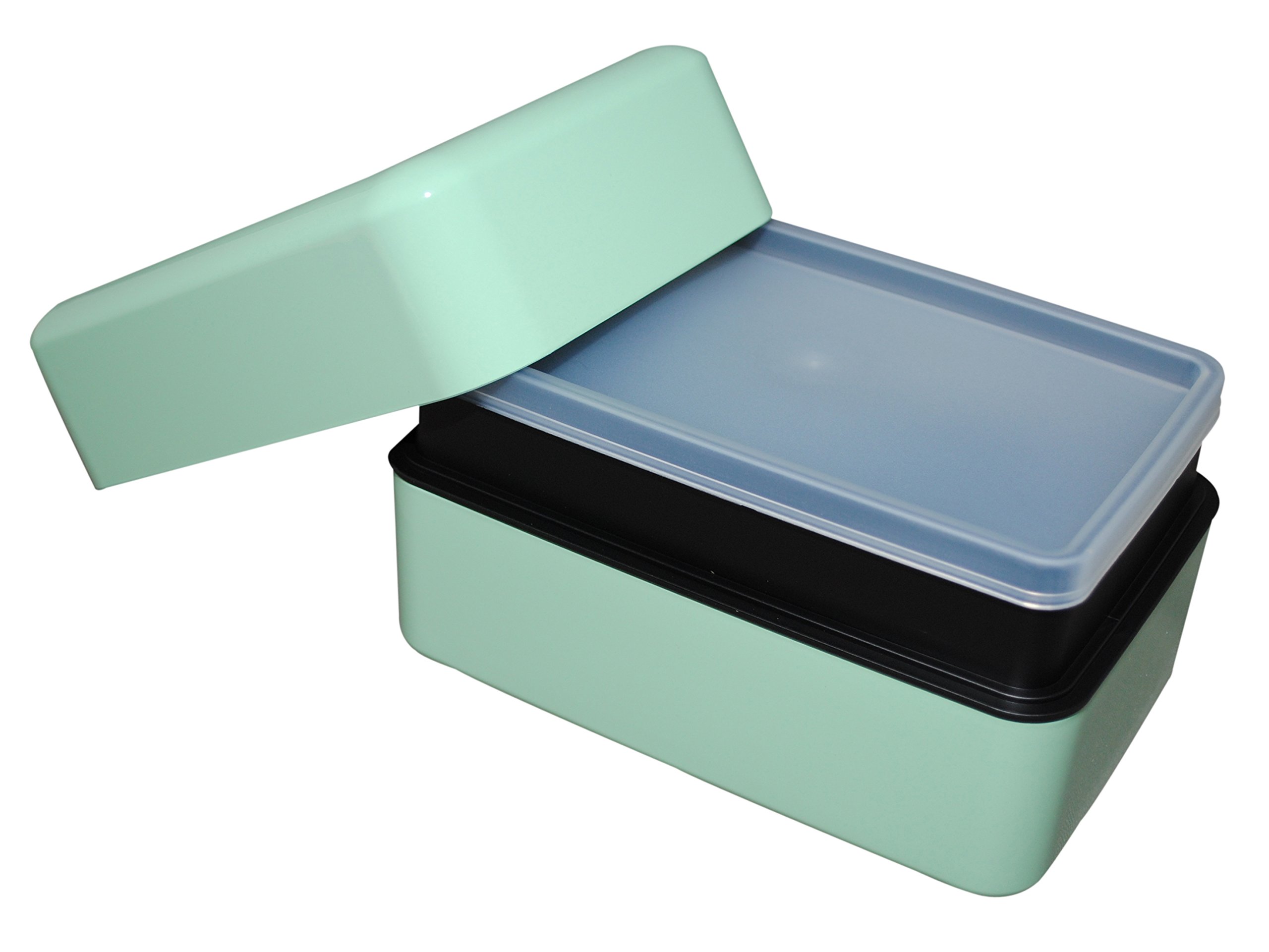 TAKENAKA Bento Box Nibble, Contenitore Per Pranzo Giapponese Ecologico A Due Piani, Senza BPA, Lavabile In Lavastoviglie, 100% Riciclabile
