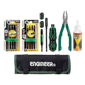 Amazon | ENGINEER エンジニア 合体工具9点セット 頭が潰れた