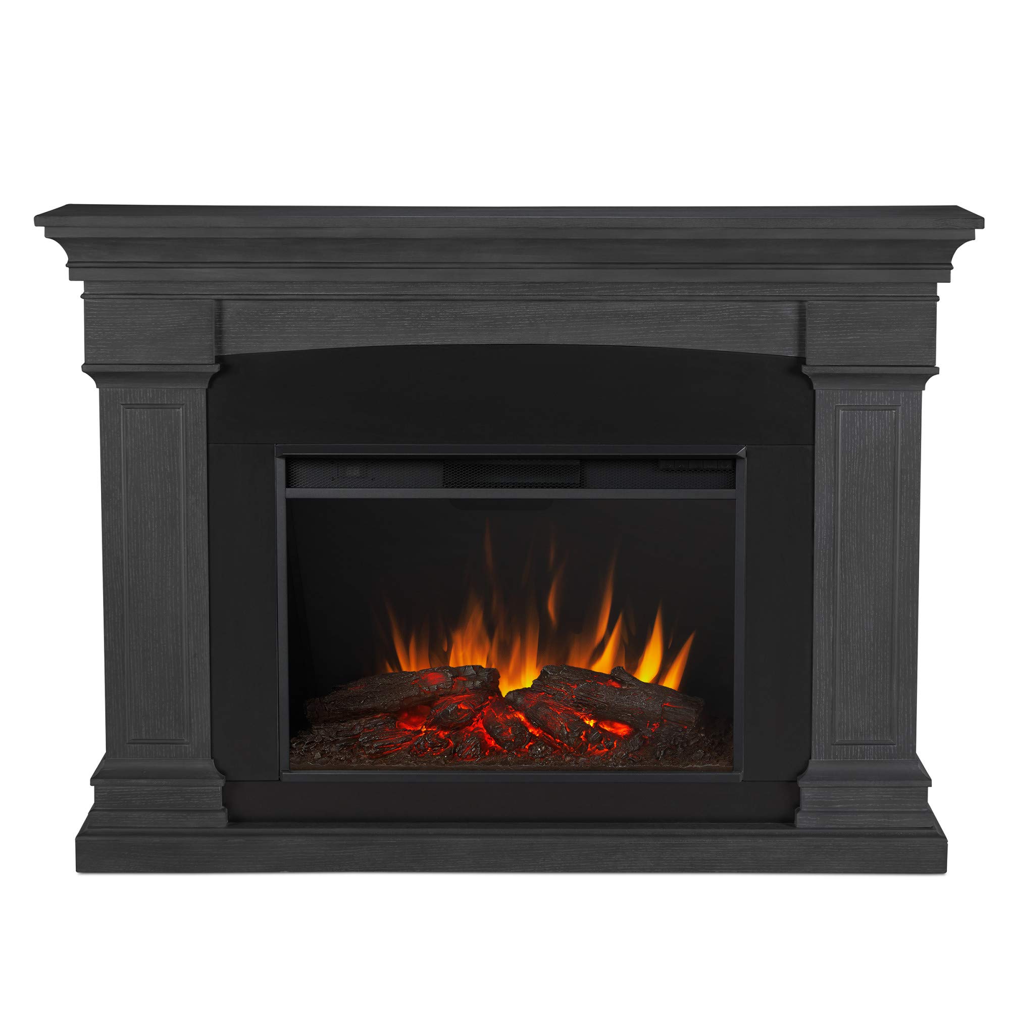 Real Flame Deland Grand Electric Fireplace, Gray