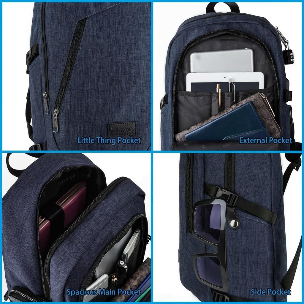 business laptop backpack mancro 17.3 Inch for Travel Anti-Theft Backpack Abu Garcia Catfish Baitcaster Upgrade your daily commute Model:SB1200MJ vjansport