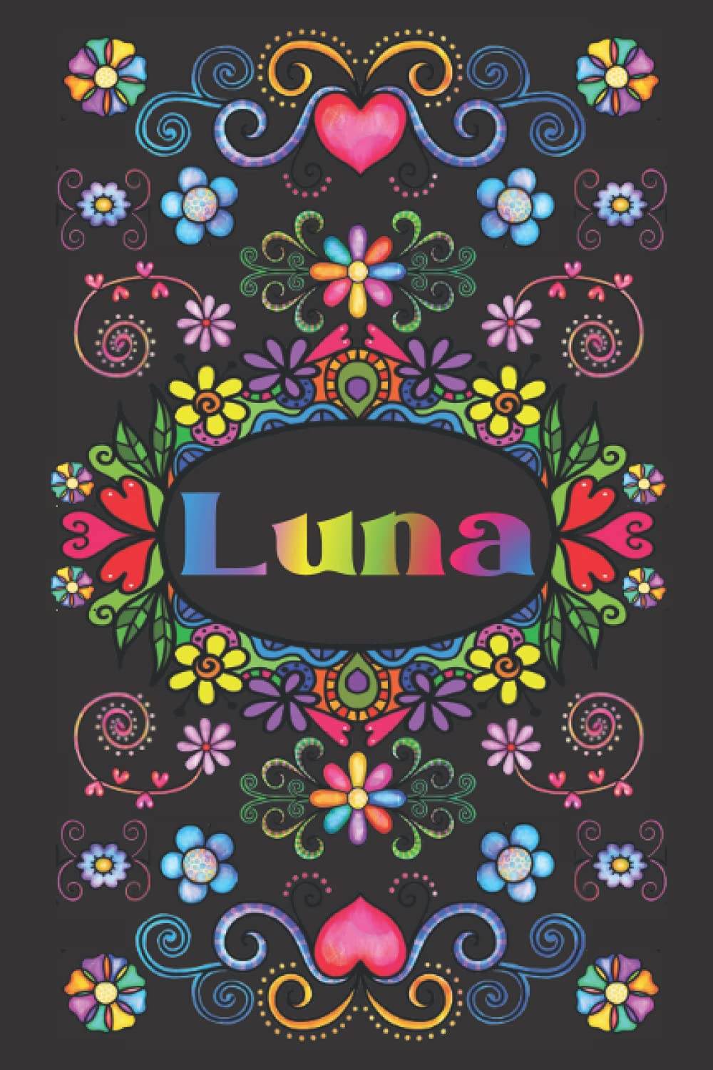 PERSONALIZED LUNA GIFT: Luna Name Journal For Girls and Women (Lined Notebook Present for Kids, Teenagers and Adults)