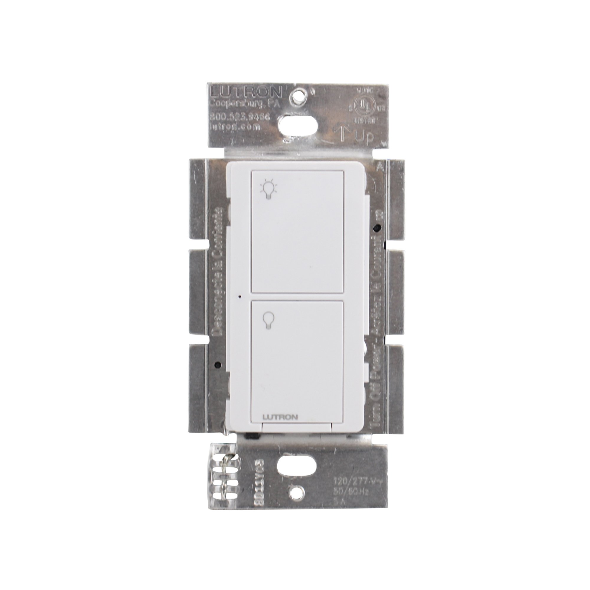 Lutron Maestro Occupancy/Vacancy Sensor Switch, front view