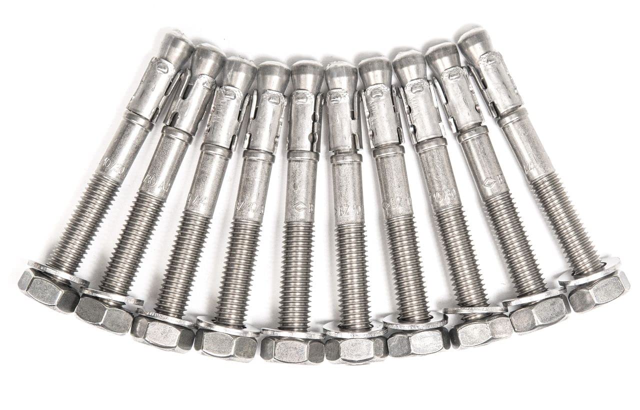 NAKA Tasselli Per Carichi Pesanti, M12, 12 X 100 Mm, 25 Pezzi, In Lega - Foto 7