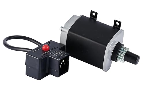 Miniatura 2 de PDOK Nuevo motor de arranque 5898 compatible con sopladores de nieve Tecumseh y quitanieves 33329 33329C 33329D 33329E 37000 110 voltios motores