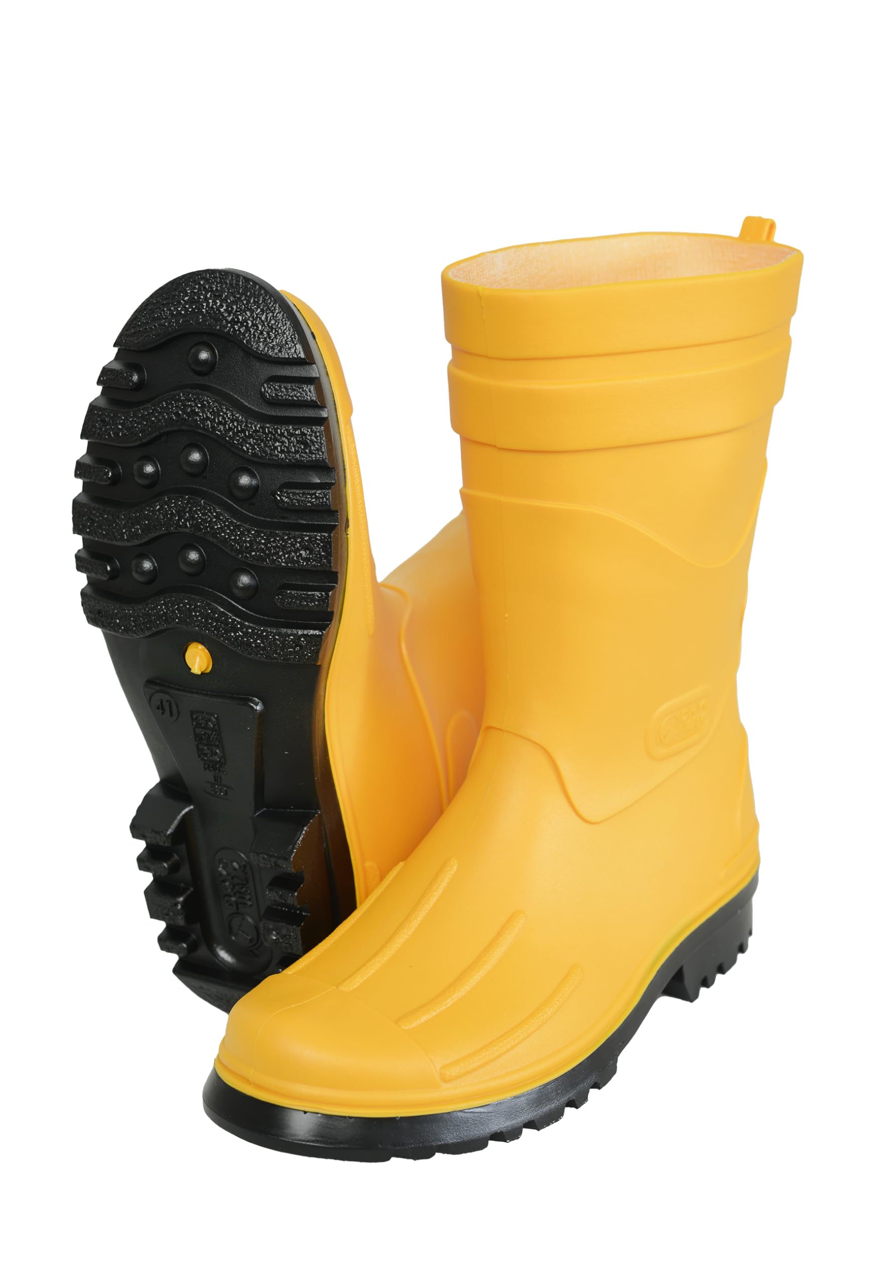 MADSea Gummistiefel Nordic Herren Jungen Regenstiefel gelb/schwarz