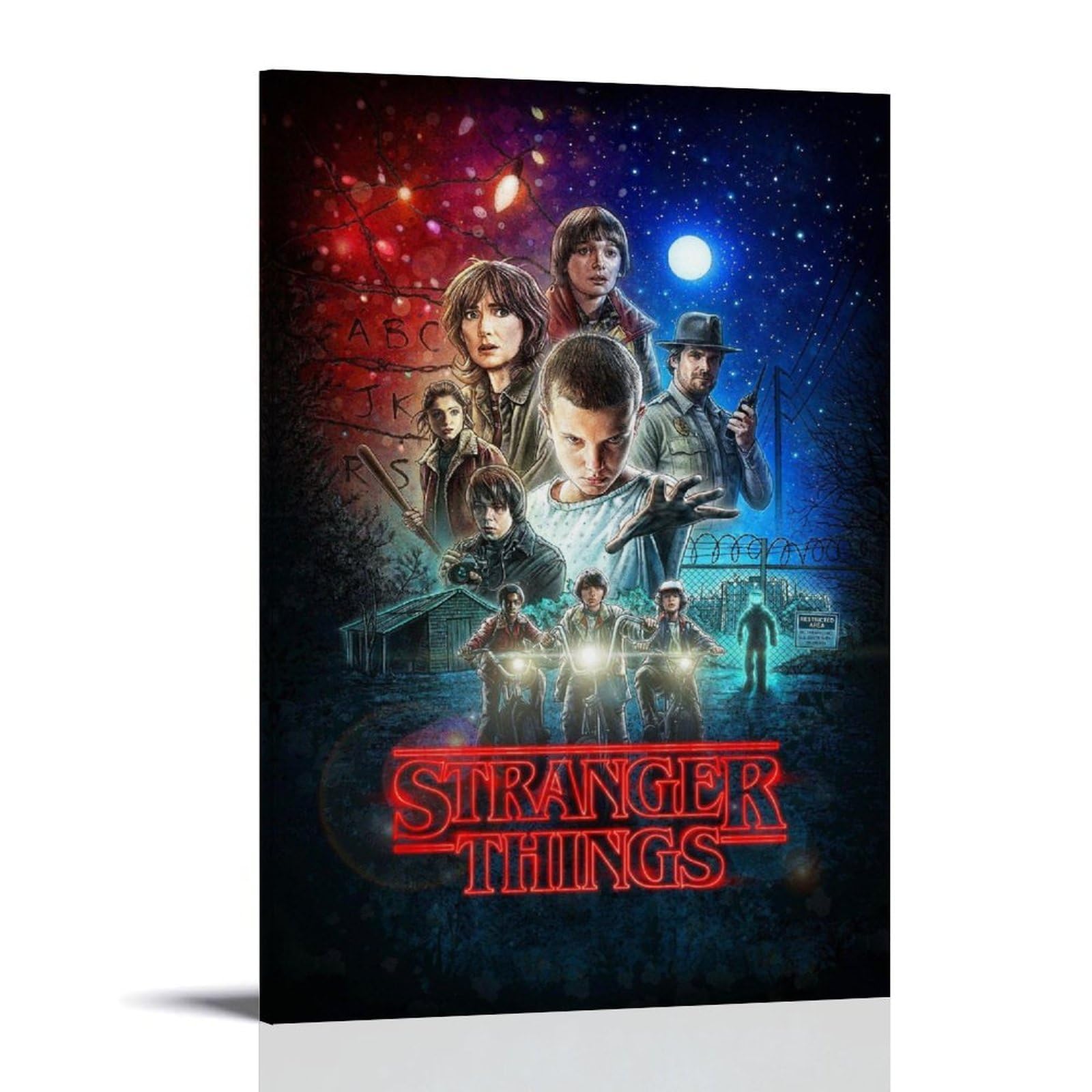 ストレンジャーシングス　スチールポスター Amazon.co.jp: ストレンジャー・シングス映画ポスター 印刷 ポスター