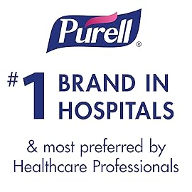 Purell Advanced Hand Sanitizer Refreshing Gel, Clean Scent, 2 fl oz Travel Size Flip Cap Bottle (Pack of 6) - 3155-04-EC