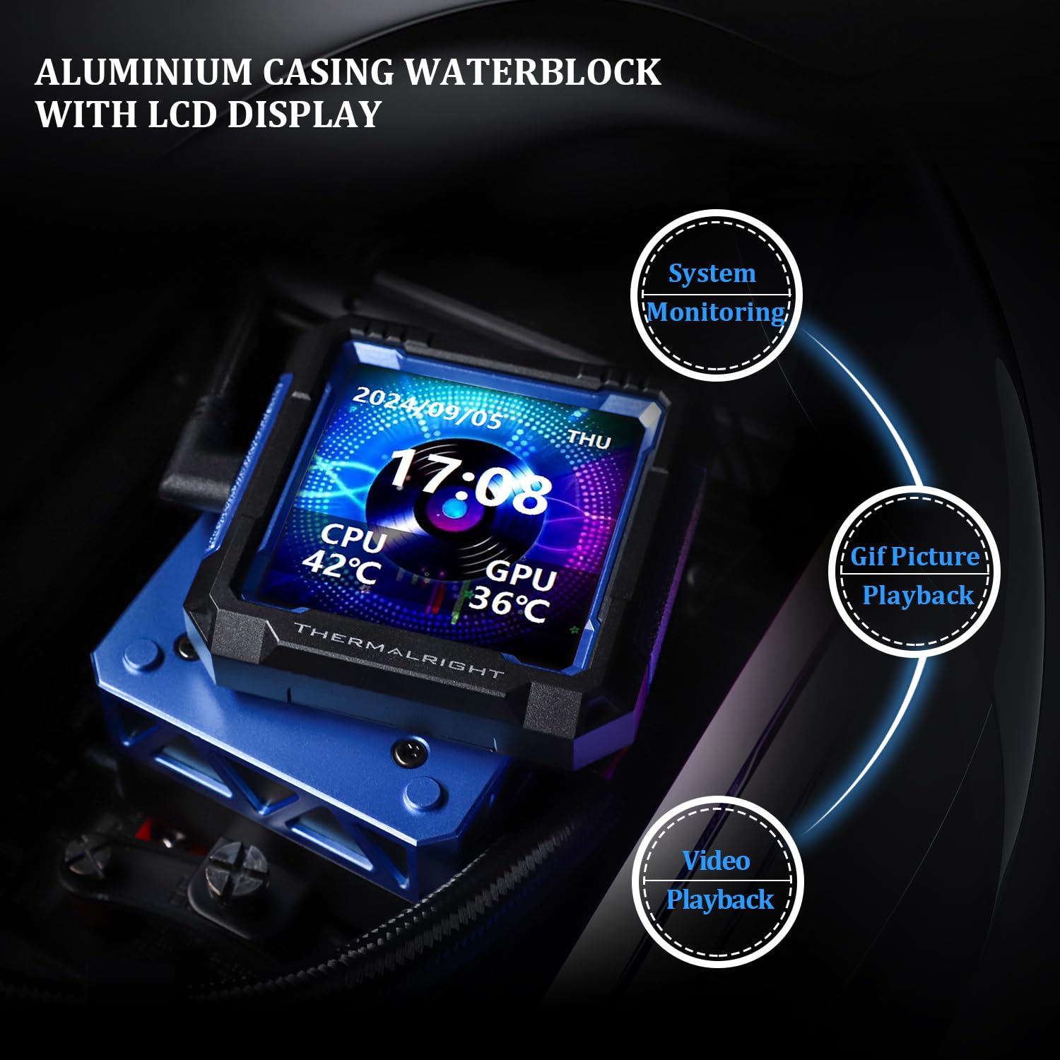 Amazon.co.jp: Thermalright FW PRO 360 ブラック CPU AIO