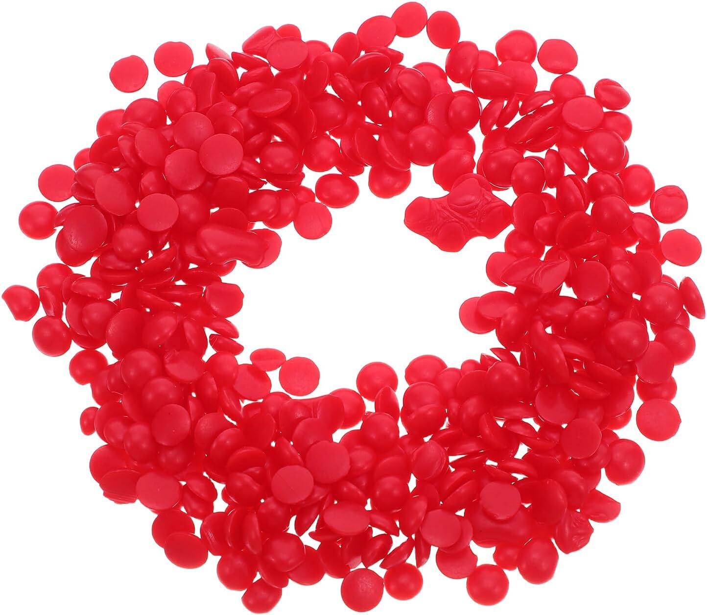 Holibanna Red Jewelry Casting Wax Beads 80℃-100℃ Melting Point for Precision Lost Wax Casting for DIY Jewelry Crafting and Model Making