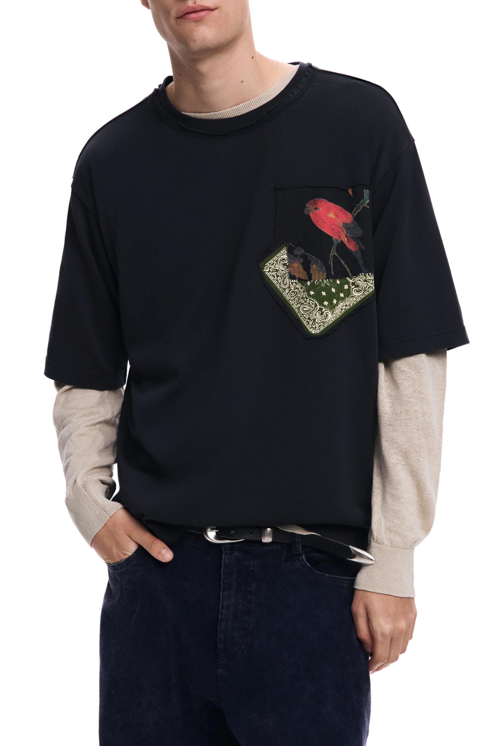 Desigual TS_Como, 3006 Bordeaux, M, Indien, M