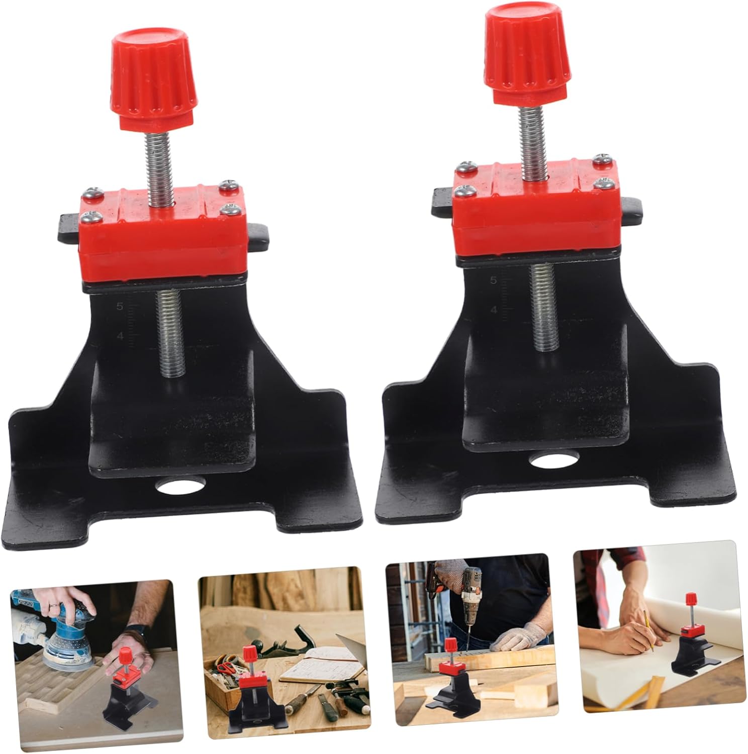 Angoily 2pcs Tile Conditioner Tile Height Adjuster Riser Leveler Lifter Tracker for Installation