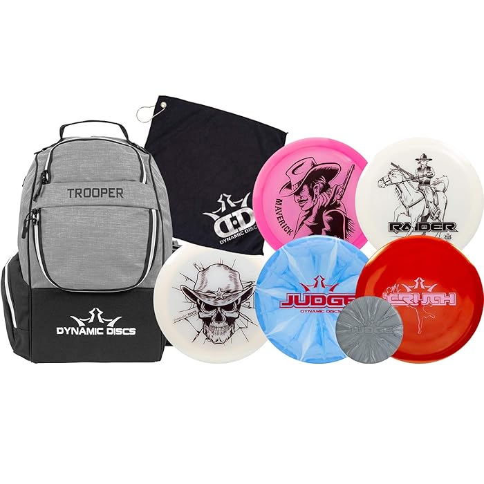 Buy Dynamic Discs Disc Golf Starter Set Trooper Disc Golf Bag