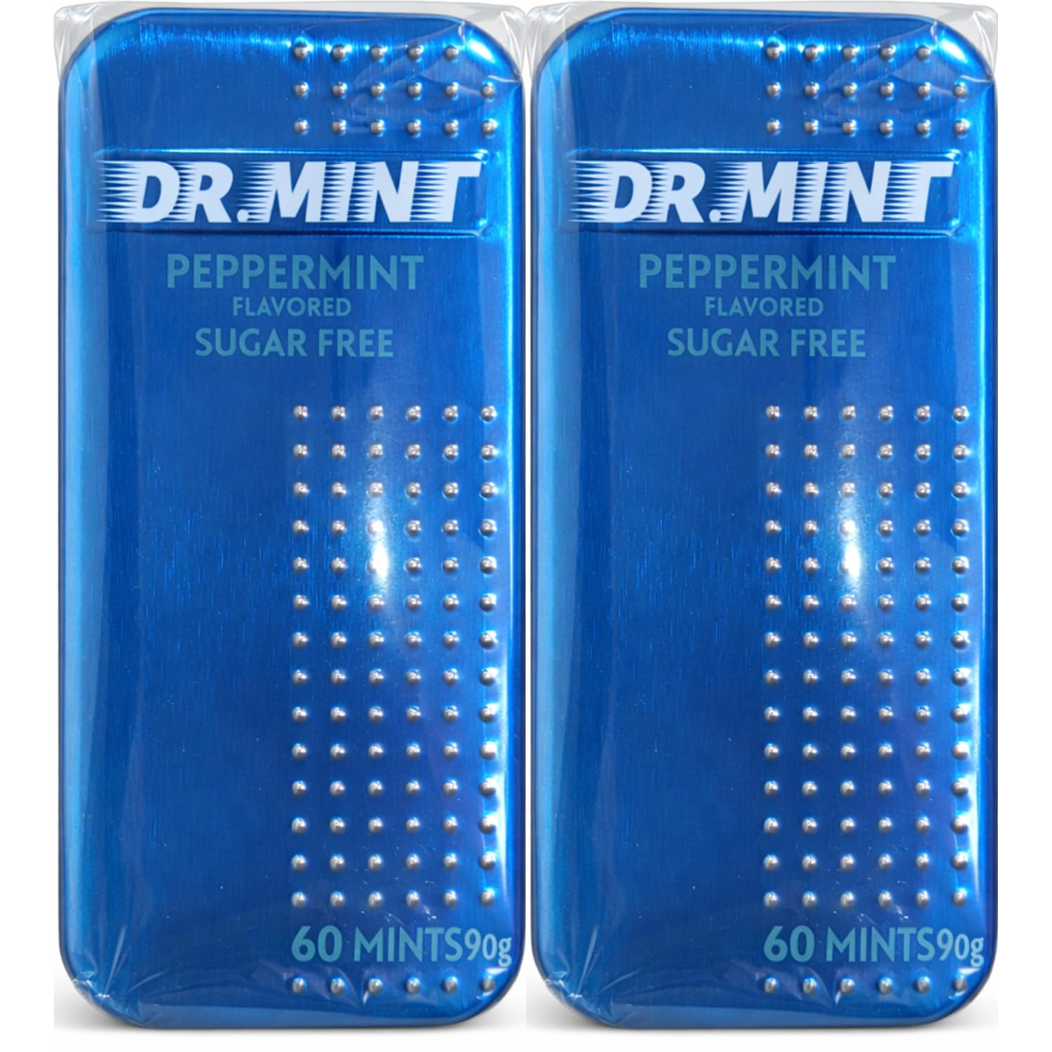 DR.MINT Peppermint Flavoured Sugar Free Impact Mints - 90g (Pack Of 2), Long Lasting Freshness Candy, Pocket Friendly Mint Tablets, Refreshing Taste, Ideal After Meals & Travel, Zero Sugar Candy for Daily Fresh Breath - (IMPORTED)-image-9