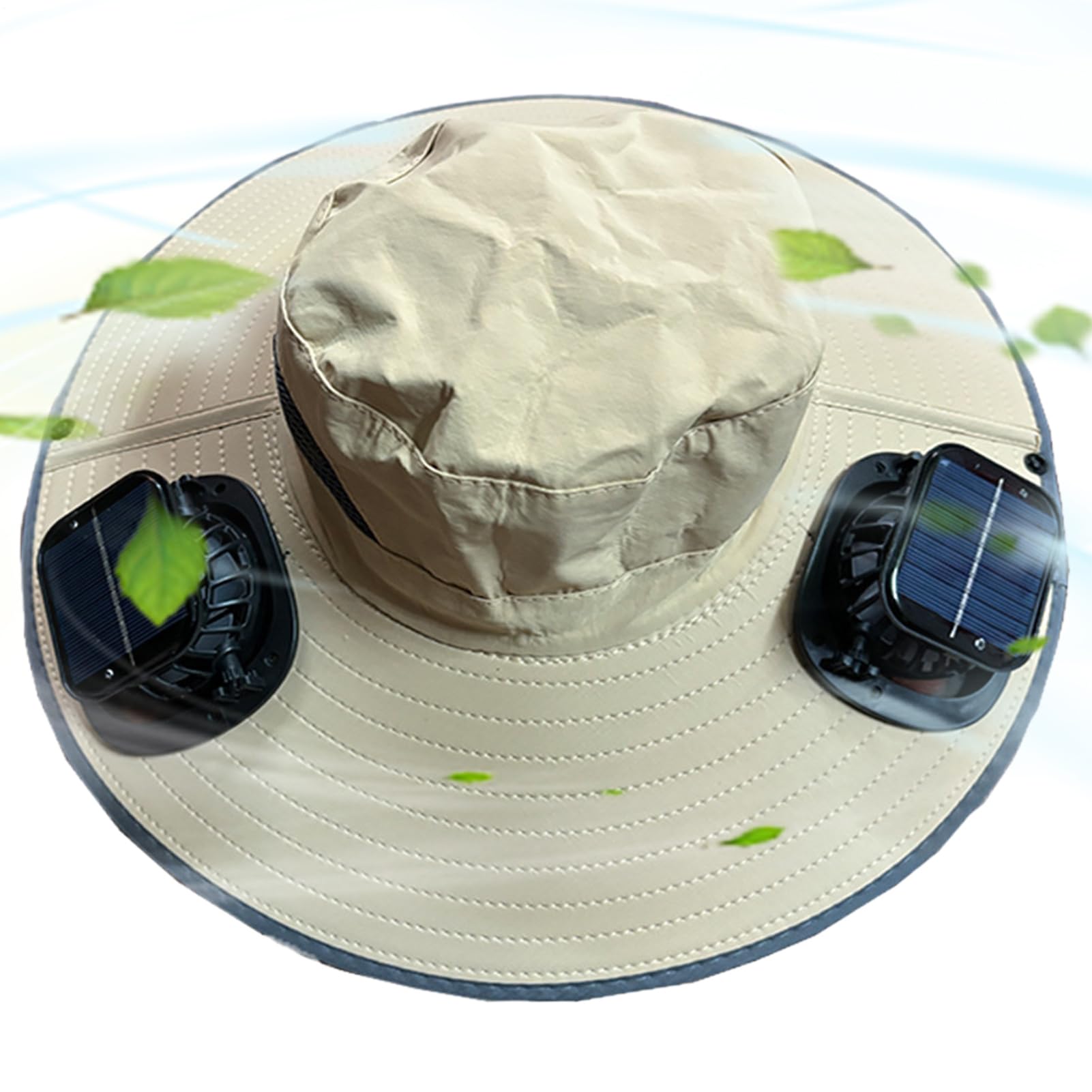 Cappello con Ventole a Energia Solare Protezione Rinfrescante | Copricapo Outdoor Escursionismo Campeggio Pesca Attrezzatura Personale Per Spiaggia Pesca Campeggio Outdoor Viaggi