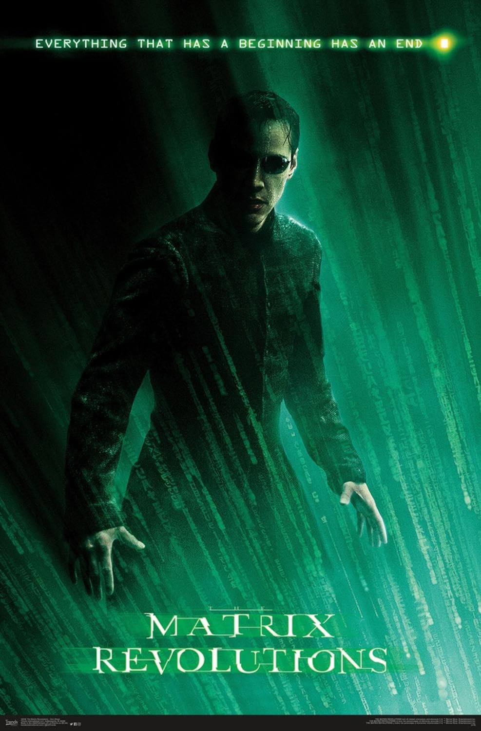 Amazon.com: The Matrix Revolutions - One Sheet Wall Poster, 19L