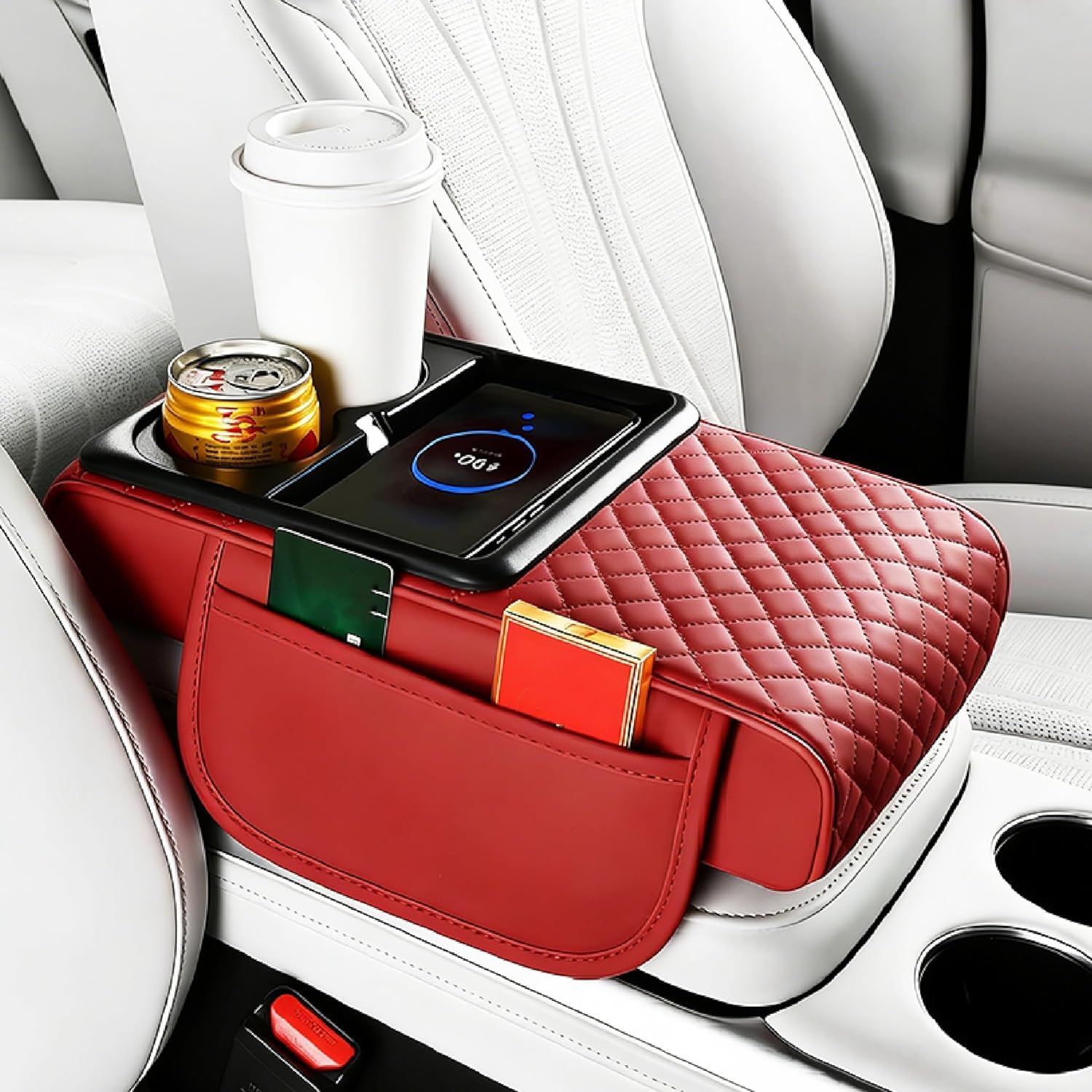 GSENIN Auto Armrest Cushion for Nissan Prairie President Primastar Primera