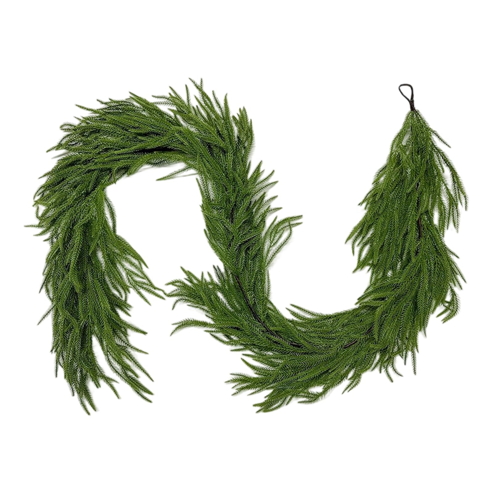 Christmas Wreath Realistic Pine Designs Greeneries Garlands for Fireplaces Wall Door Decoration Artificial Hanging Plant Garlands