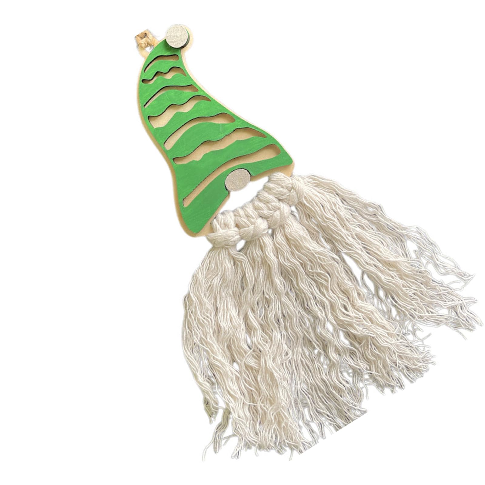 Oaken Santa Suspended Charm Celebratory Decoration Accent Cyclical Telecommute Party Decoration Vacation Home Deck Charm