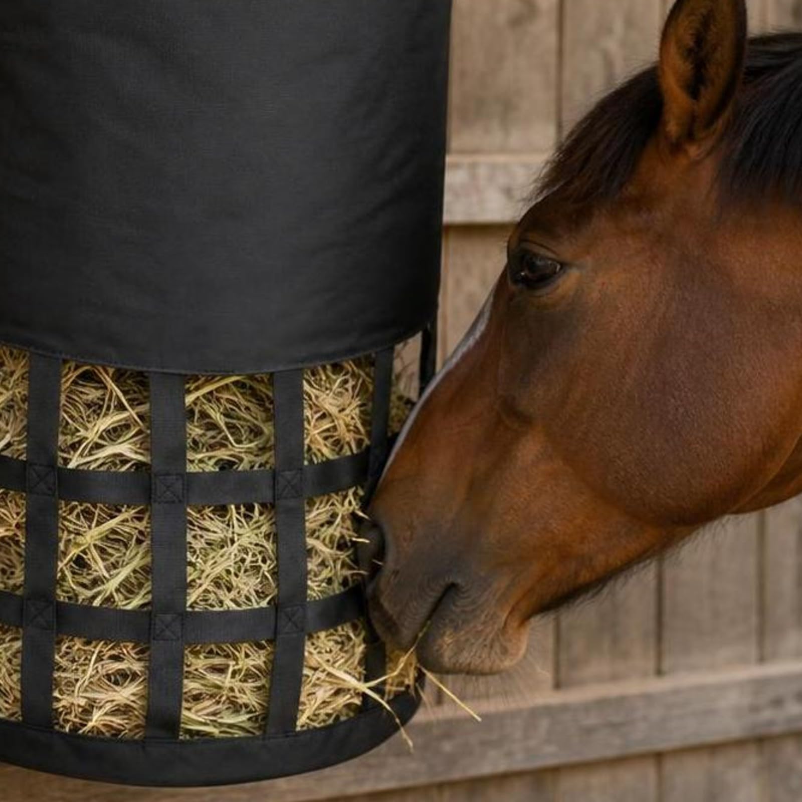 Gralara Borsa per Fieno Resistente all'Usura | Facile da Pulire, Attrezzatura, per stabulazione, Rimorchio, Bestiame