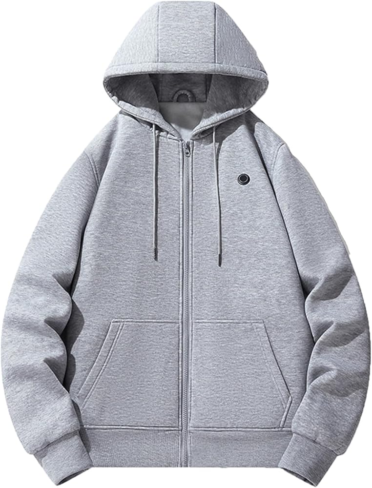 Veste Chauffante Avec Usb, Chauffante Veste Pour Homme Femme Veste Unisexe Chaude D'hiver 9 Zones De Chauffage Manteau À Capuche Chauffante Usb Veste De Survêtement D'hiver Adaptée Ski Et Au Camping