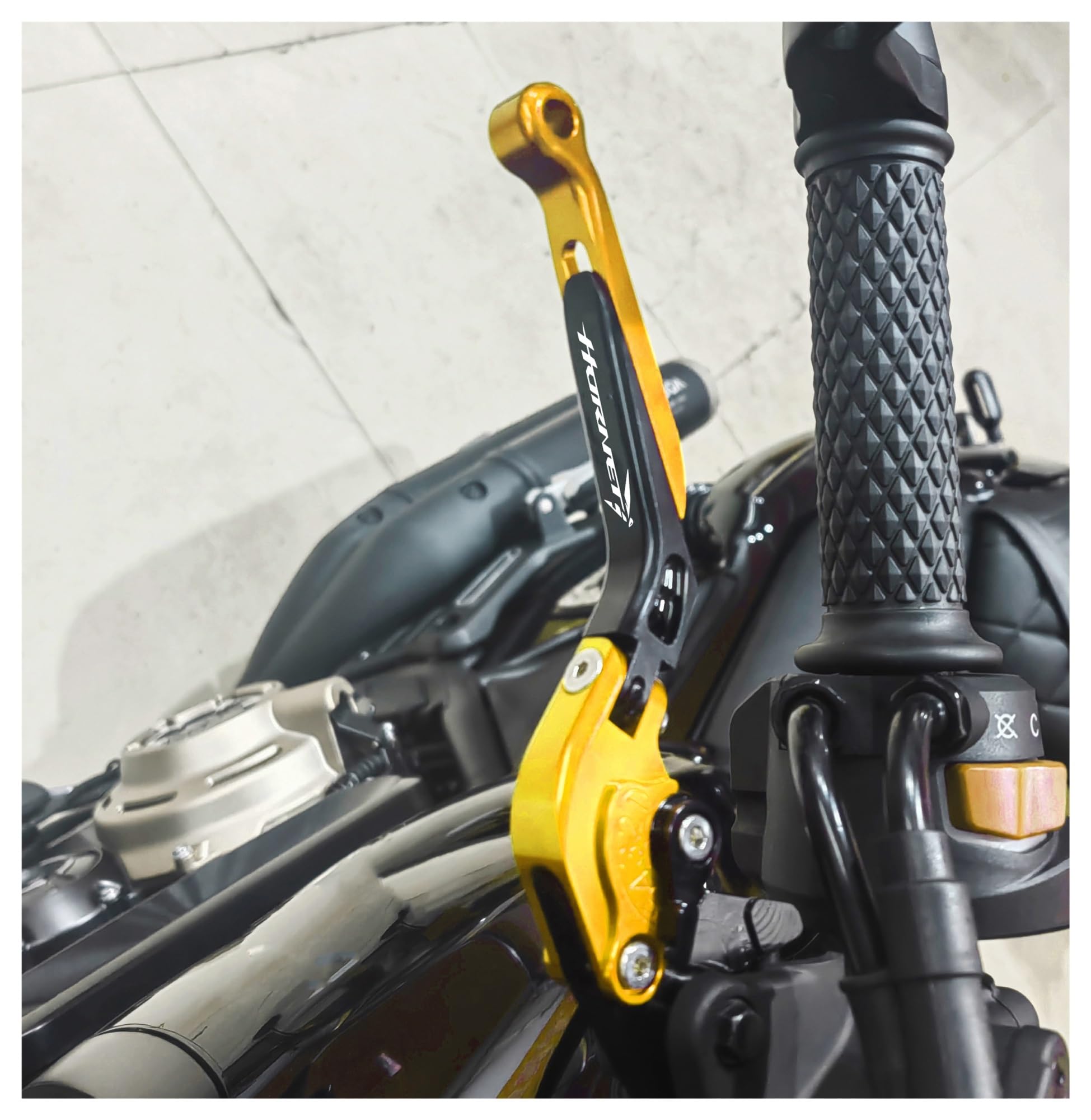 Für HONDA CB 1000 HORNET 1000 SP 2025 CB1000 Hornet Motorrad Zubehör Einstellbare Griff Bremshebel Bremse Kupplung Hebel(A set Gold)