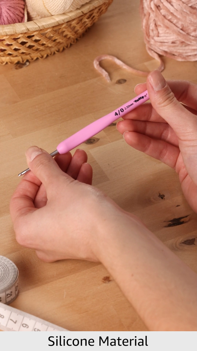 Amazon.com: Tulip Etimo Rose Crochet Hook - Size 4/2.5mm