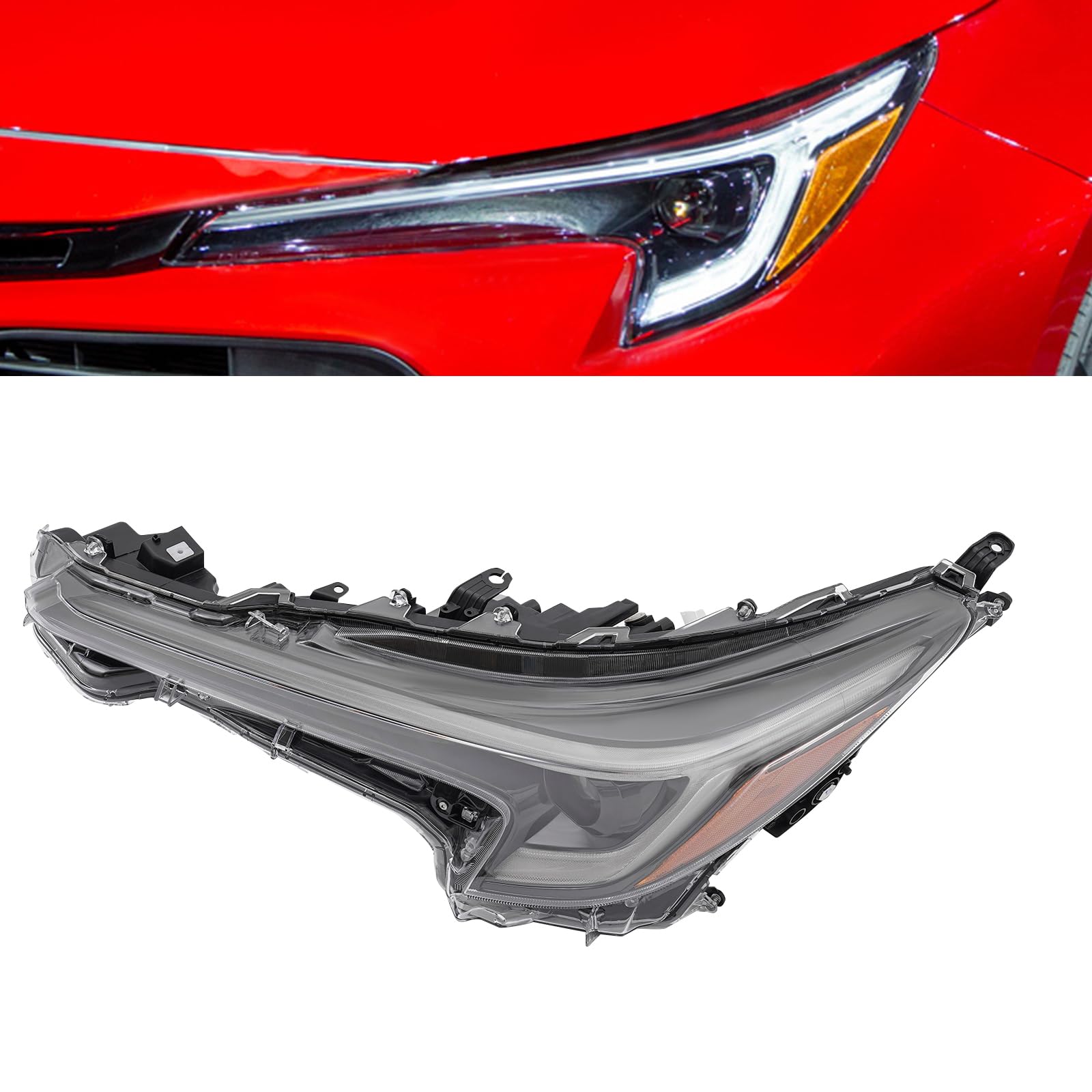 Amazon.com: PIAOYUE- For 2023 2024 Toyota Corolla Hybrid SE XLE 