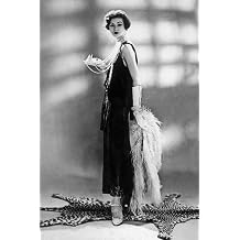 Wall Photo Woman Wearing Chanel Dress, 1928, 16" x 24"