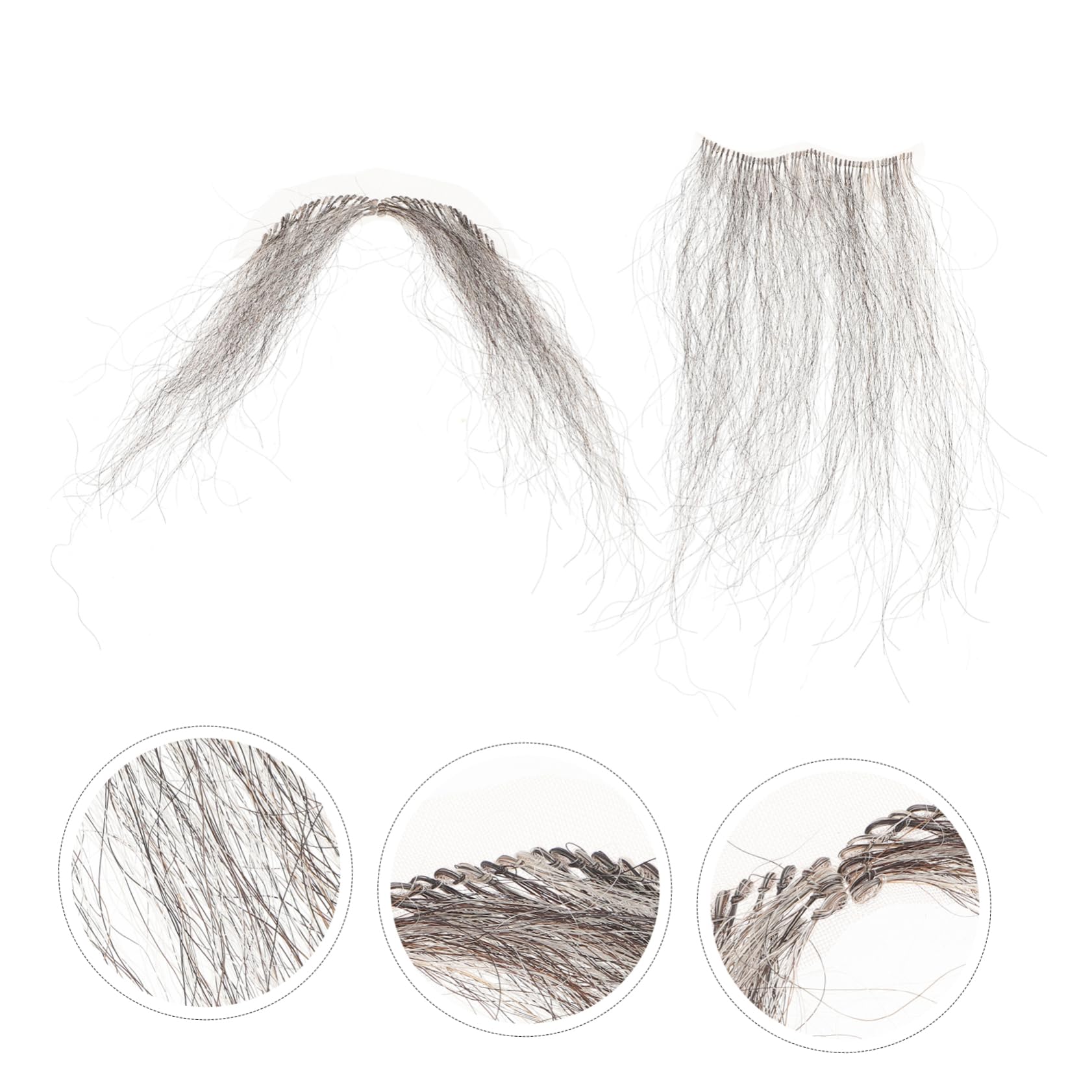 VALICLUD 5 Set Fai Da Te Decorazione Barba Kit Per La Cura Della Barba Per Uomo Festa Finta Cosplay Kit Crescita Barba Foglio Costume Umano Modellatore Barba Finti Baffi Adesivi Parrucca