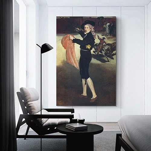 Vista 3 de Edgar Degas - Póster artístico de Victorine Meurent in The Costume of An Espada, póster estético, pintura de pared, pósteres de lienzo, regalos