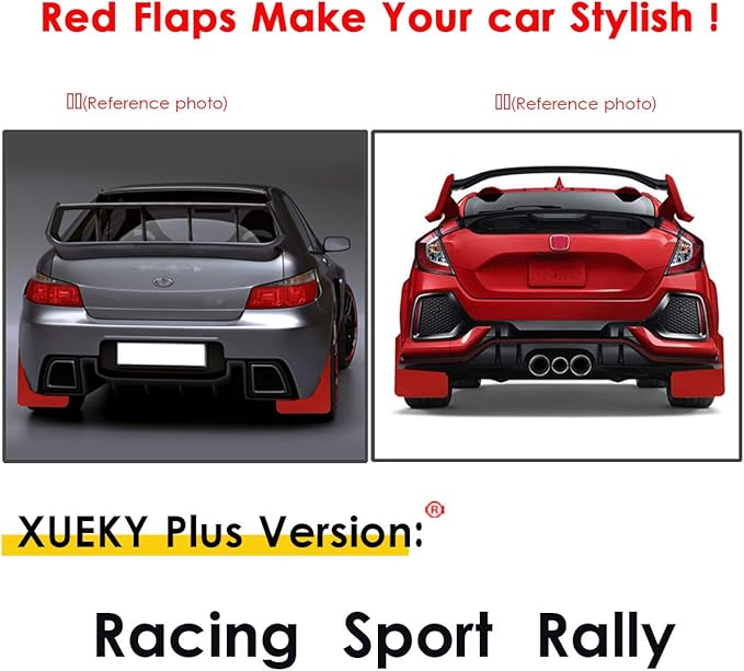 Xukey車用マッドガード 汎用マッドフラップ 泥除け マッドガード 軽トラ 軽 自動車 乗用車 小型車 トラック F 150 F150マスタングエスケープフォーカスフィエスタse 2 3 4 6 Cx 5オペル タコマツンドラカローラハイランダーサイオンtc Rav4 Amazon