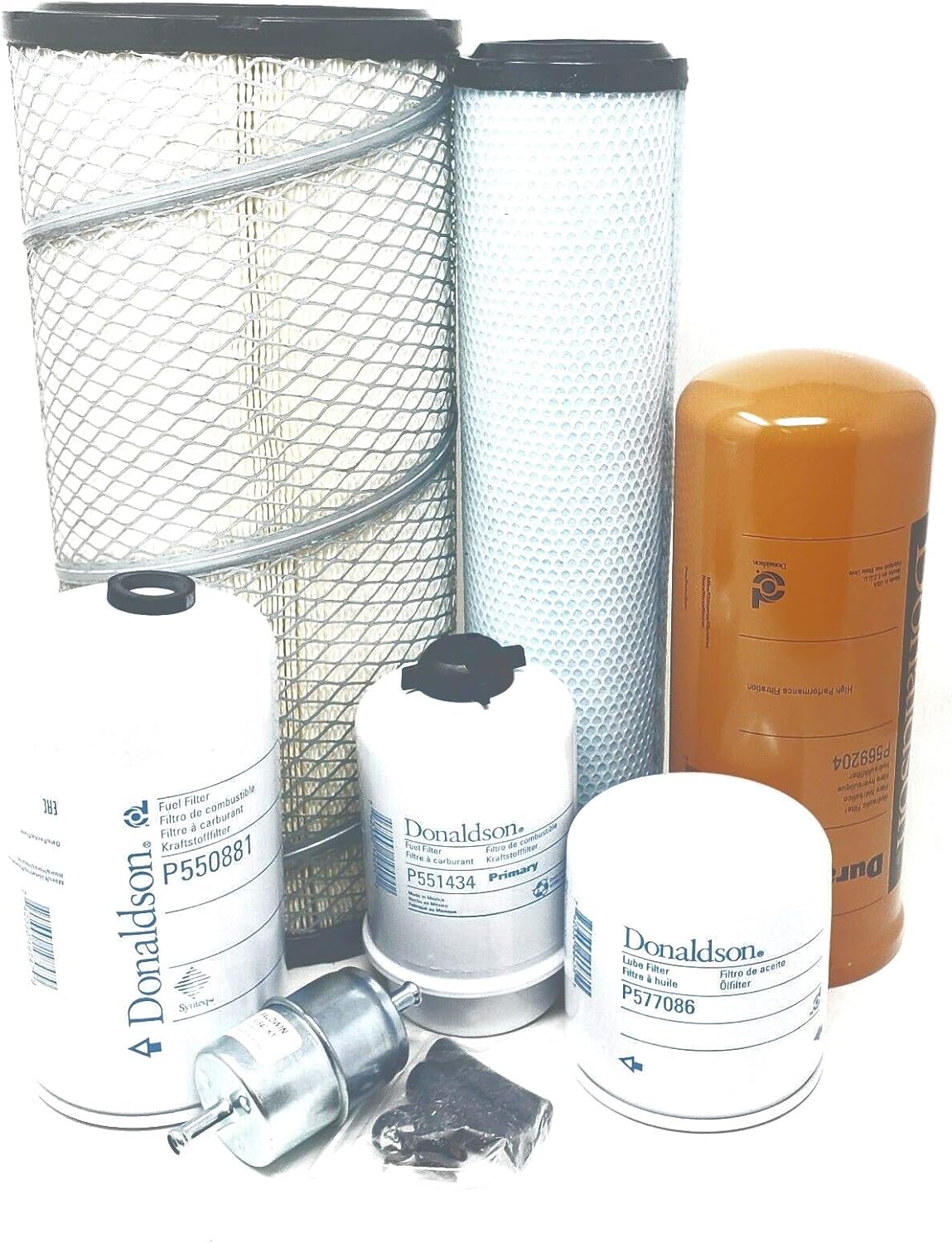 CFKIT Filter Kit Compatible with CASE TR320 Compact Track Loader TIER 4A (8/13-4/17)