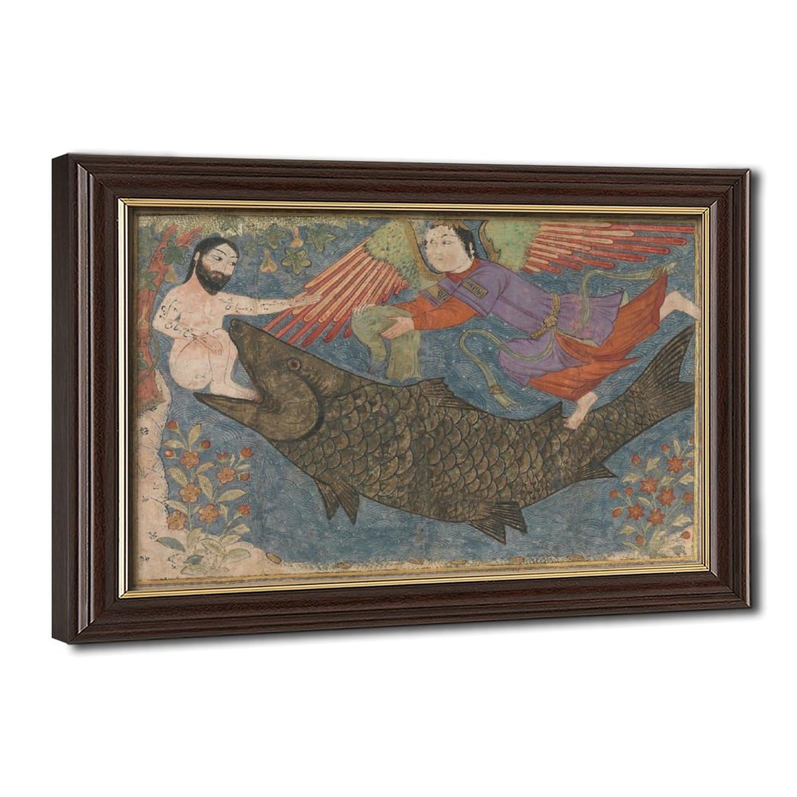 Impression sur toile Jonah et la baleine déco murale - 8