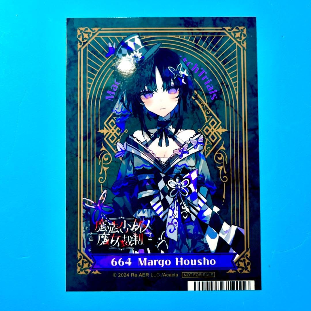 魔法少女ノ魔女裁判　まのさば　中国CF 色紙　　宝生マーゴ Amazon.co.jp: 魔法少女ノ魔女裁判 まのさば アニメイト フェア