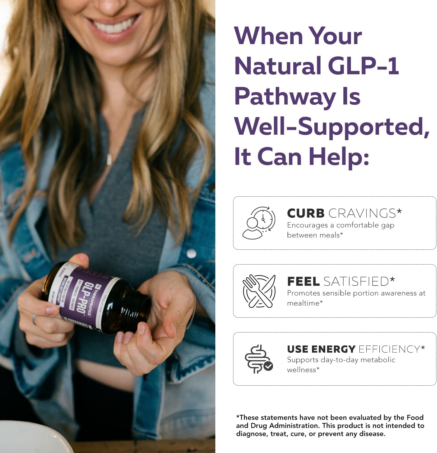 GLP-Pro™: Probiotic & Postbiotic Blend for Natural GLP-1 Support — Akkermansia MucT™, ButyraGen® Butyrate Generator & Spore Bacillus — Healthy Appetite, SCFA & Metabolic Balance — 30 Count - Image 4