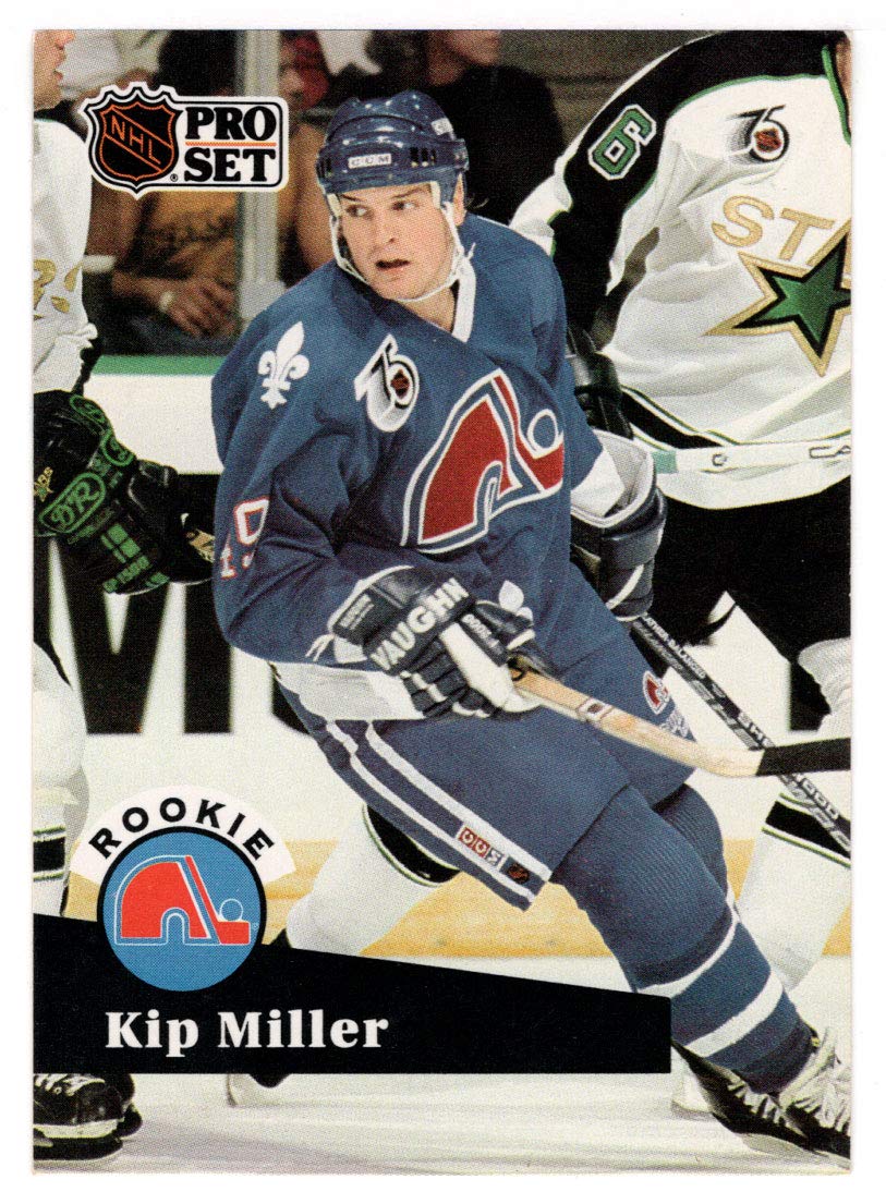 Kip Miller - Quebec Nordiques (Hockey Card) 1991-92 Pro Set # 555 Mint,  Trading Cards