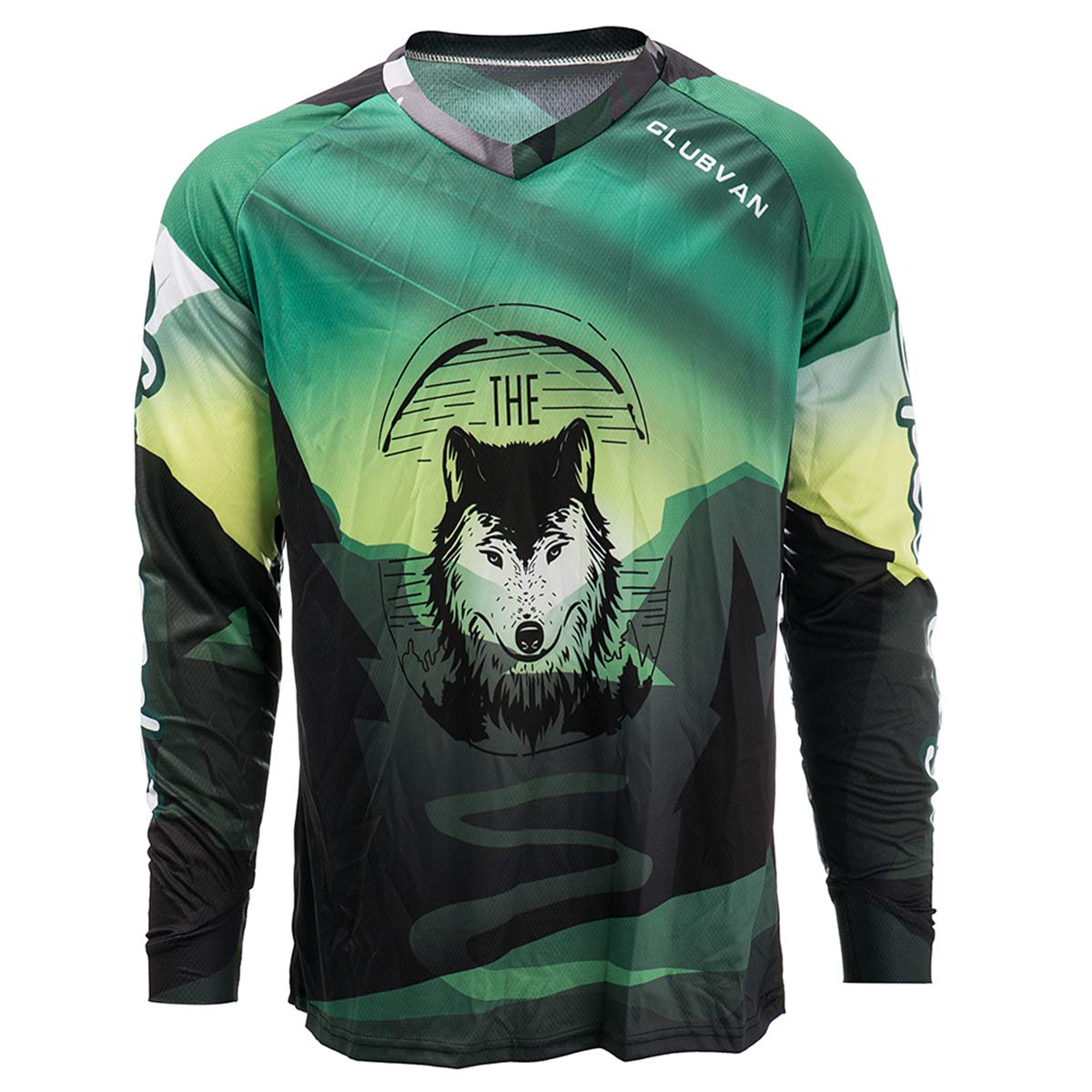 PSPORT Herren Mode Radtrikot Sommer Fahrrad Sportbekleidung MTB Trikot Tolle Geschenke Langarm Mountainbike Kleidung
