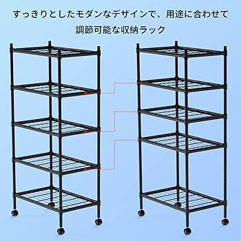 5段スチールラック 棚 メタルラック キッチンラック 耐荷重794kg Amazon｜Amazonベーシック 5段スチールラック 棚 メタルラック