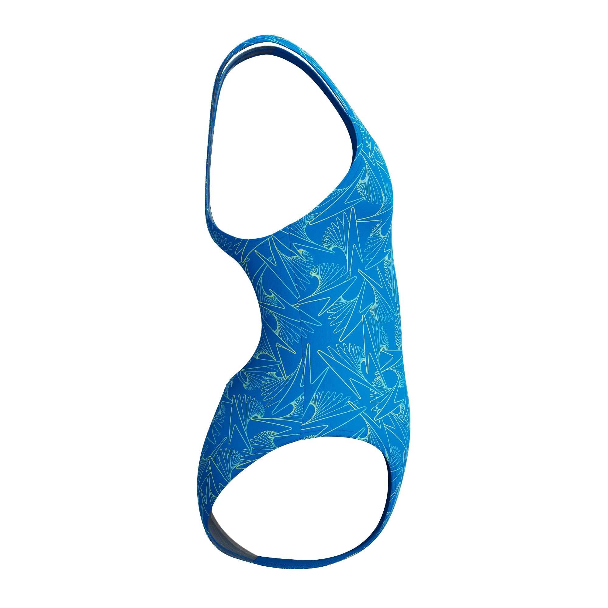 Speedo HyperBoom Allover Medalist - Bañador para niña, color azul