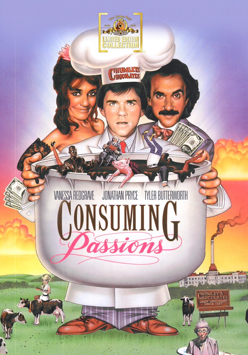 Consuming Passions DVD Reino Unido película británica en formato físico original