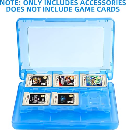 Miniatura 7 de Funda para tarjetas con soporte para juegos 3DS, funda para tarjetas 28 en 1, compatible con Nintendo New 3DS, New 3DS XL, 3DS XL, 3DS XL, DSi XL,