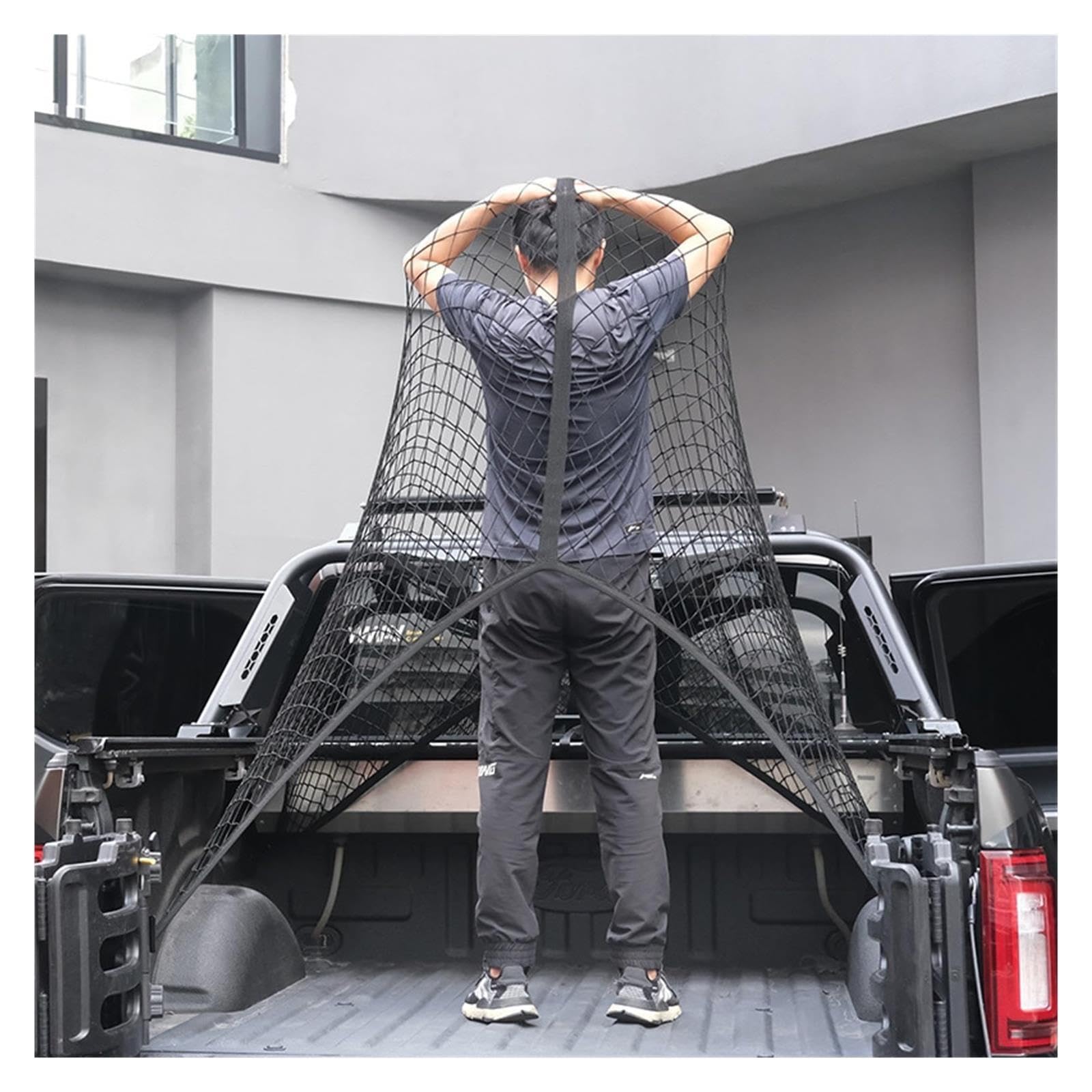 1 Stück Pickup-Truck-Kofferraum elastische Netztasche Für Autozubehör
