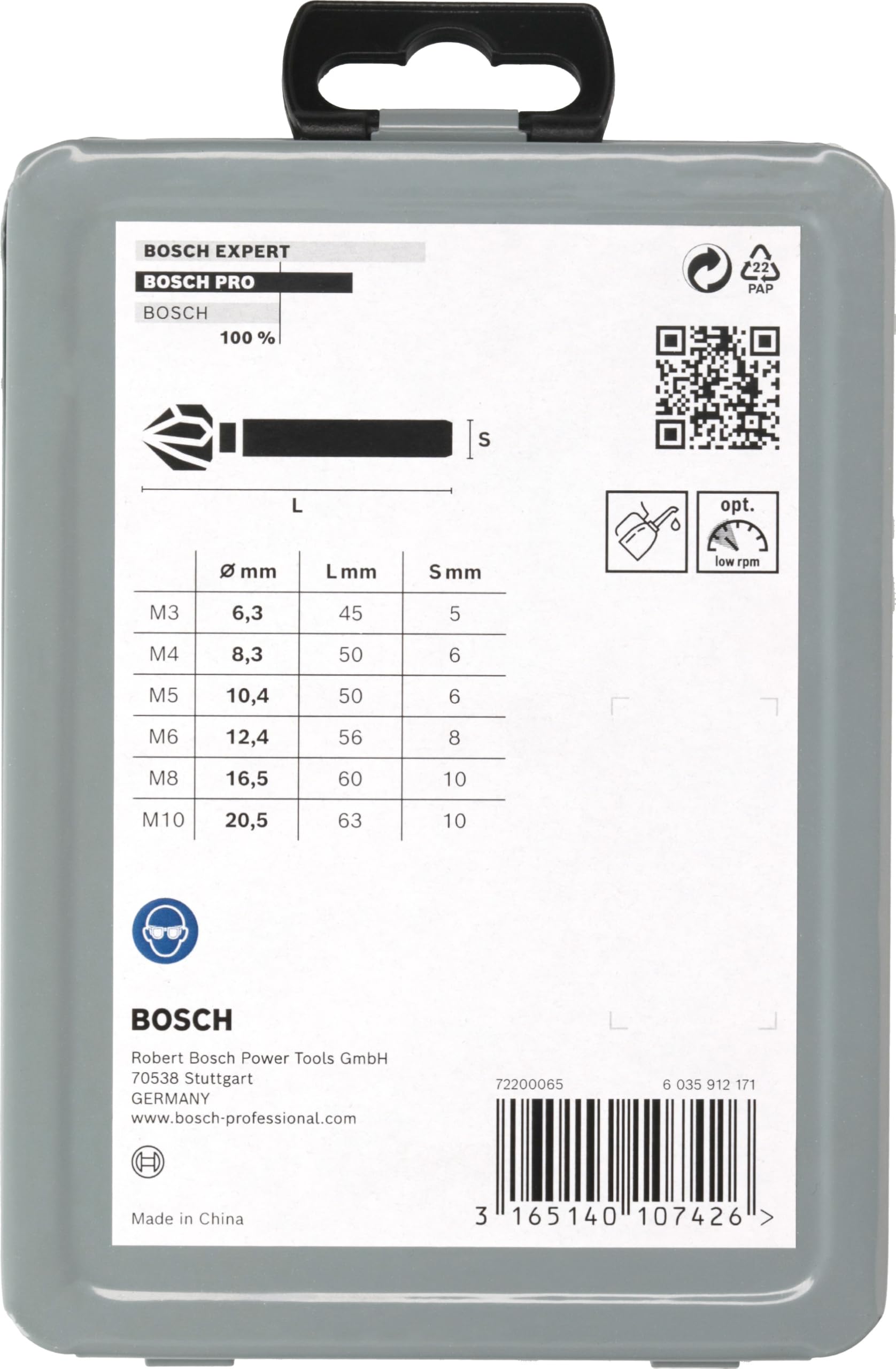 Bosch 6x Coffret de fraises coniques à lamer PRO Soft Metal HSS (pour Aluminium, Métaux non ferreux, Ø 6,3, 8,3, 10,4, 12,4, 16,5, 20,5 mm, Professional Accessoire Perceuses/visseuses rotatives)